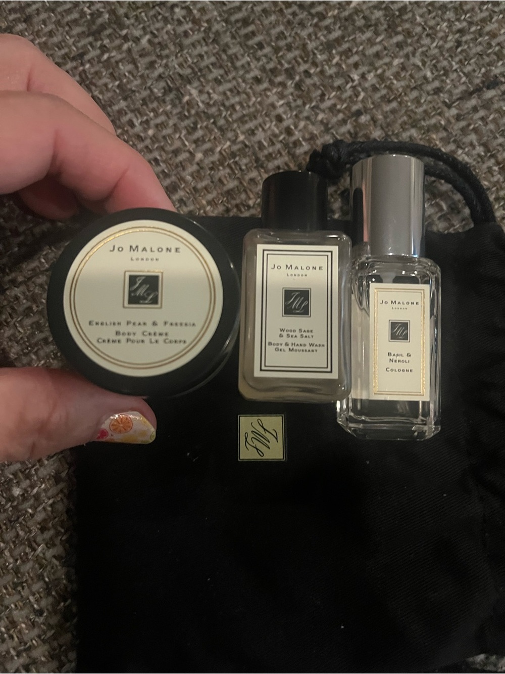 Jo Malone 3 Piece Set New in Pouch!